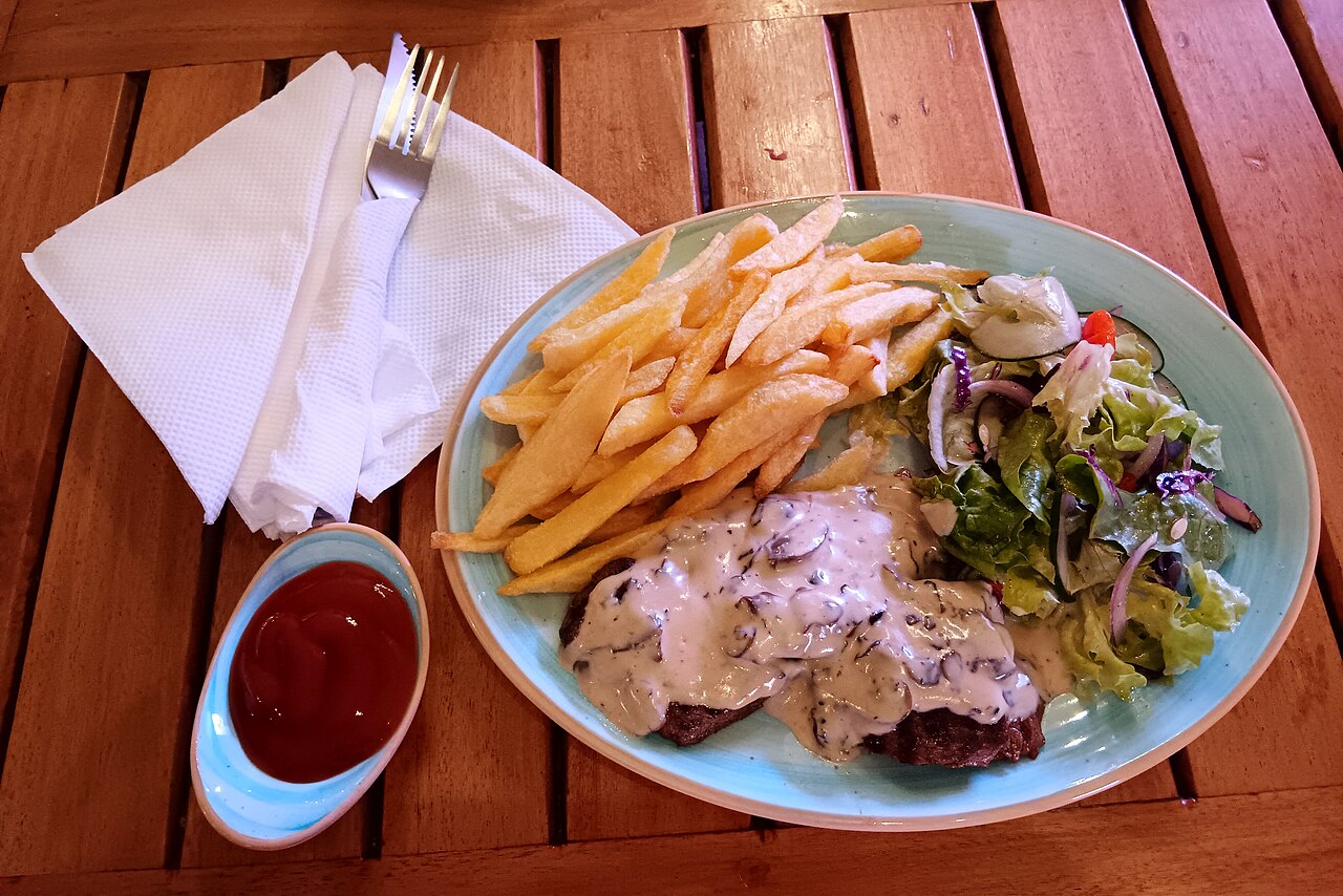 Rostbraten mit Schwammerln